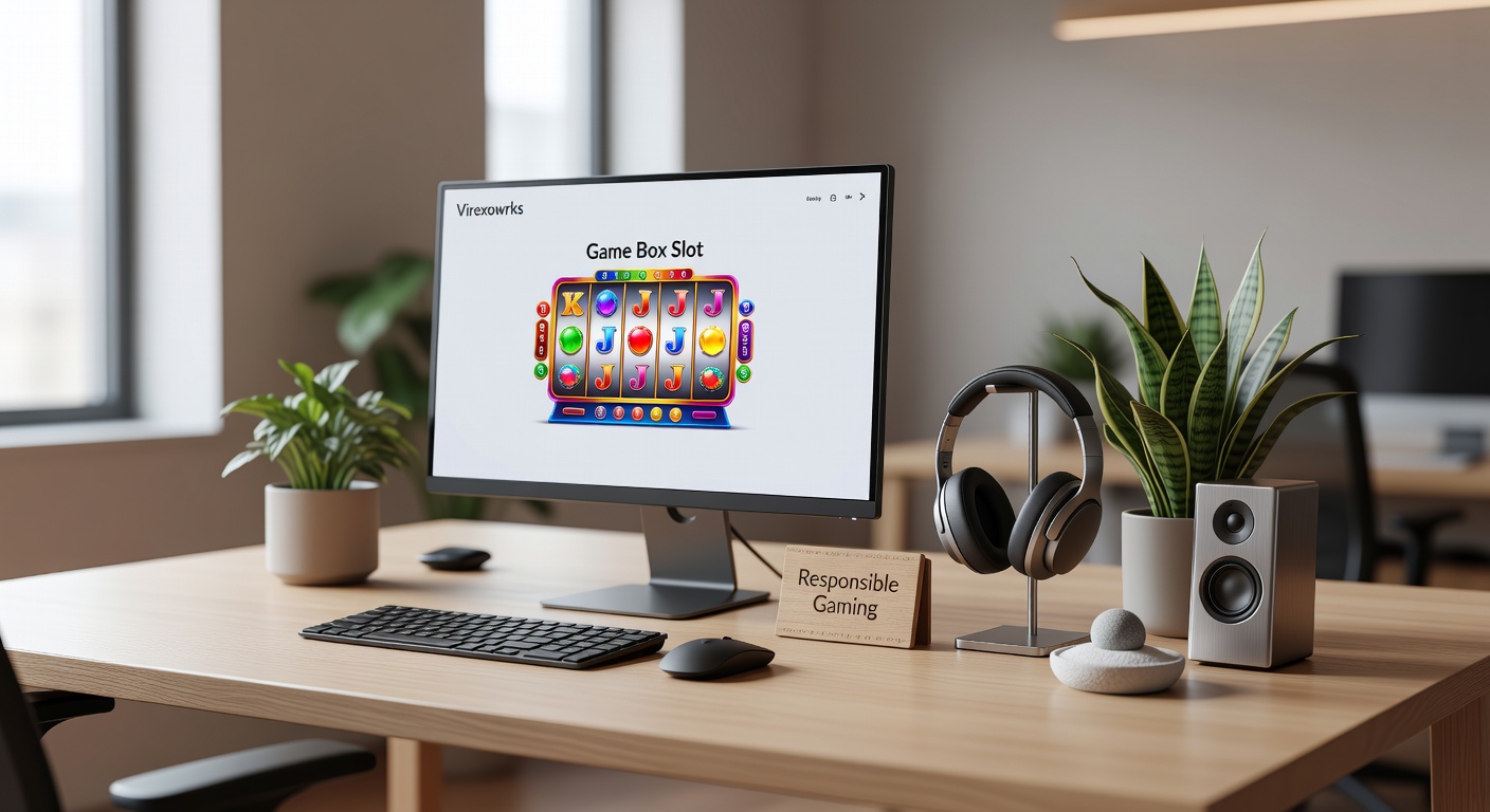 Calm tech workspace indicating balance